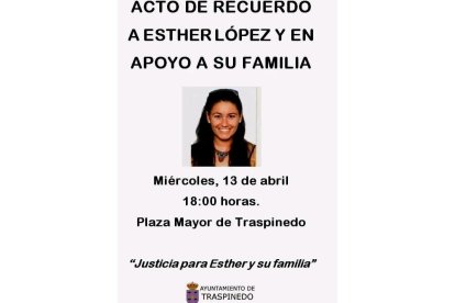 Acto de recuerdo a Esther López.- E.M.