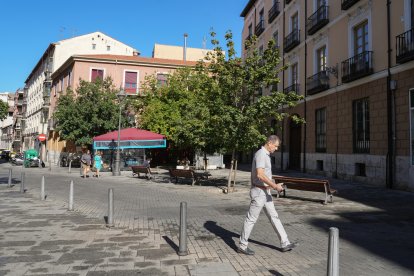 Plaza de los Arces en la actualidad .-J.M. LOSTAU