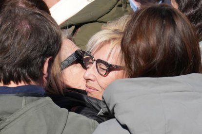 Concentración para pedir la pena de prisión permanente para el asesino de Paloma e India en la Plaza Mayor de Valladolid.- J. M. LOSTAU