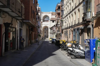 Calle de General Almirante en la actualidad .-J.M. LOSTAU