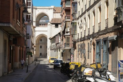 Calle de General Almirante en la actualidad .-J.M. LOSTAU