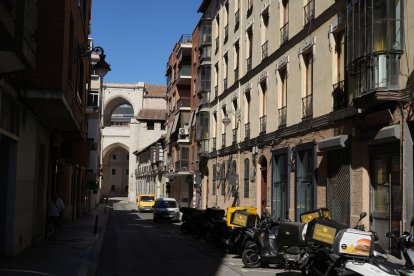 Calle de General Almirante en la actualidad .-J.M. LOSTAU