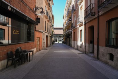 Calle de Fray Antonio Alcalde en la actualidad .-J.M. LOSTAU