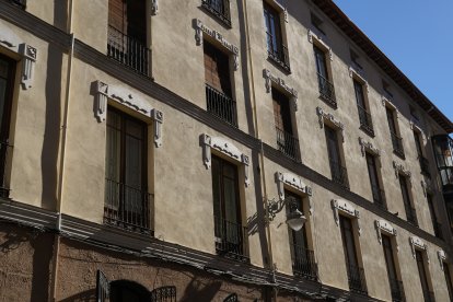 Calle de General Almirante en la actualidad .-J.M. LOSTAU