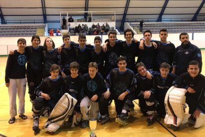 Equipo campeón de la Liga Nacional infantil.