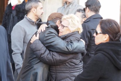 Funeral por las víctimas de violencia de género, Paloma e India, asesinadas en Valladolid. -PHOTOGENIC