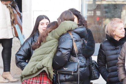 Funeral por las víctimas de violencia de género, Paloma e India, asesinadas en Valladolid. -PHOTOGENIC