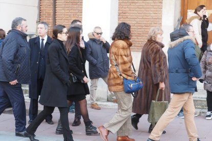 Funeral por las víctimas de violencia de género, Paloma e India, asesinadas en Valladolid. -PHOTOGENIC
