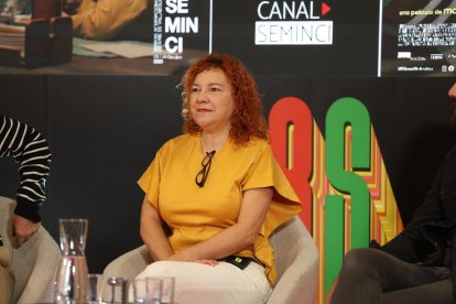 Presentación de 'El Amor de Andrea' en la jornada del lunes en Seminci. / SEMINCI