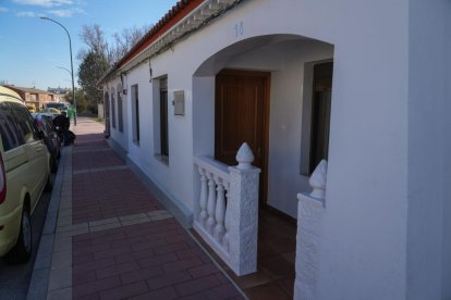Calle Arrabal en la actualidad en La Overuela.- J.M. LOSTAU