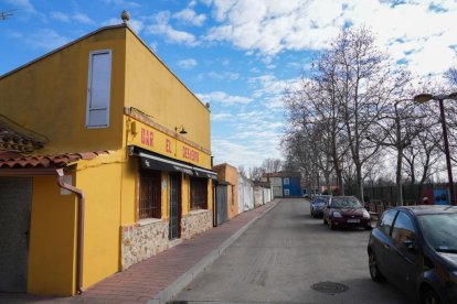 Calle del Yantar en La Overuela.- J.M. LOSTAU