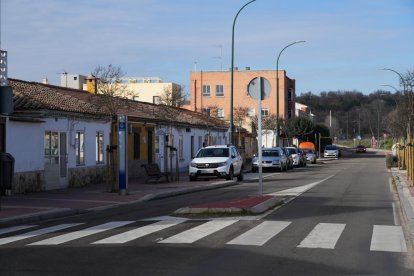Calle Arrabal en La Overuela.- J.M. LOSTAU