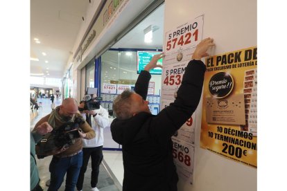 'La Rana de Oro de Río Shopping celebra los premios de la Lotería de Navidad 2023. -PHOTOGENIC