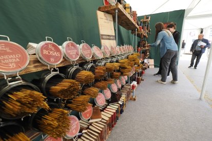 En un expositor también se puede encontrar una gran variedad de aromas. | PABLO REQUEJO