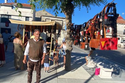 Exposición de oficios antiguos en el Mercado Medieval de este año.- AYUNTAMIENTO DE CAMPASPERO
