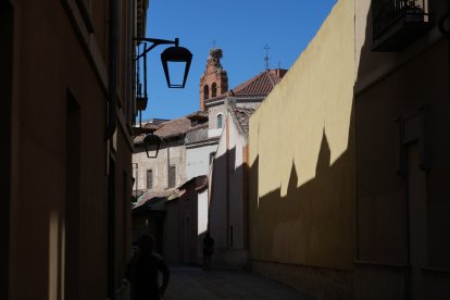 Calle de Santo Domingo de Guzmán en la actualidad .-J.M. LOSTAU