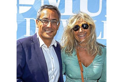 Francisco Suárez y Nieves Luquero.