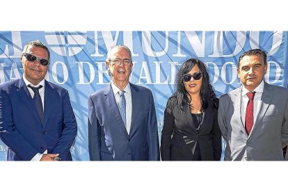 Alberto Iglesias, Jesús Gómez, Sonia del Olmo y Ángel Puebla.