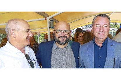 José Antonio Turrado, Felipe Ramos y Donaciano Dujo.