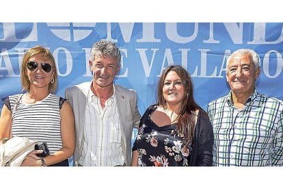 Verónica Moreno, Sarbelio Fernández, Ana Sánchez y José Ramón Muñoz.