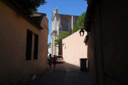 Calle de Santo Domingo de Guzmán en la actualidad .-J.M. LOSTAU