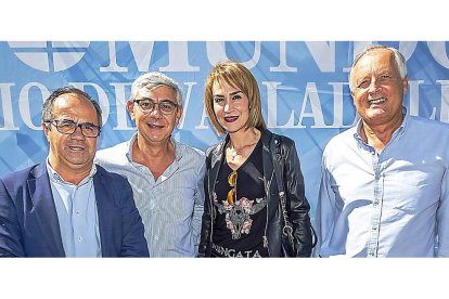 Florencio Carrera, José Daniel Posadas, Marian Martín y José Luis Fernández.