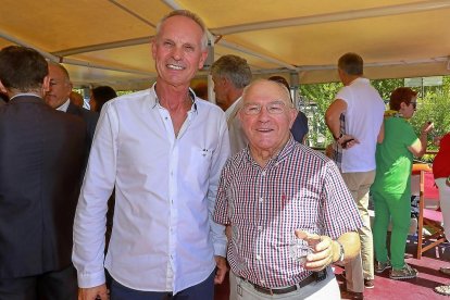 Mariano del Río y Jesús Yllera.