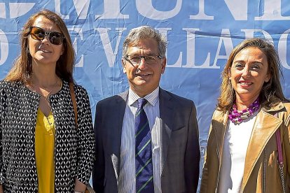 Gemma Marcos, Eduardo Cabanillas y María González.
