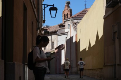 Calle de Santo Domingo de Guzmán en la actualidad .-J.M. LOSTAU