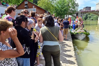 Procesión fluvial de la Virgen del Carmen por el río Pisuerga en Valladolid .-PHOTOGENIC