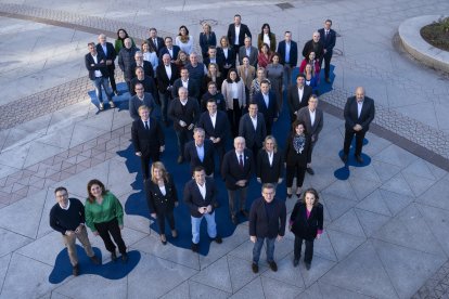 Presentación candidatos a las alcaldias de capitales de provincia del PP, con la presencia de Alberto Nulñez Feijóo. ICAL