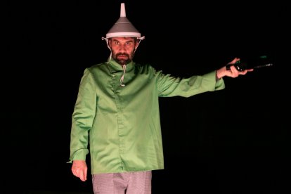 Javier Pérez Lázaro, en 'Manual de Cervantes'. | PÍO BARUQUE FOTÓGRAFOS