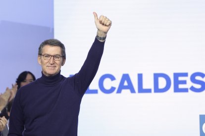 Presentación candidatos a las alcaldias de capitales de provincia del PP, con la presencia de Alberto Nulñez Feijóo. ICAL