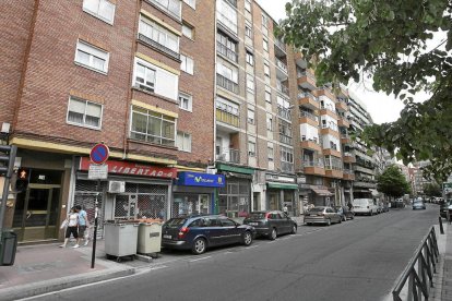 Vista de la calle Cerrada, en el barrio de La Rondilla en 2009. - ARCHIVO MUNICIPAL DE VALLADOLID