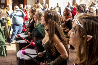 Batucada de Carnaval en Valladolid.- PHOTOGENIC