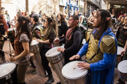 Batucada de Carnaval en Valladolid.- PHOTOGENIC