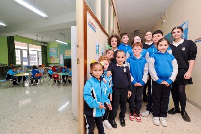 Imagen de algunos de los alumnos participantes en el Programa TEI