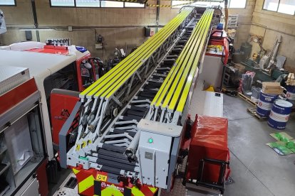 Nueva escala de Bomberos de la Diputación de Valladolid.-E. M.