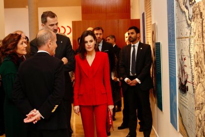 Fotos de las visitas del rey Felipe VI. -E.M.