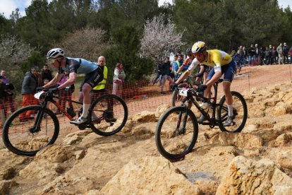 Segunda prueba de la Copa de España BTT en el Cerro de las Contiendas de Valladolid. / JM LOSTAU