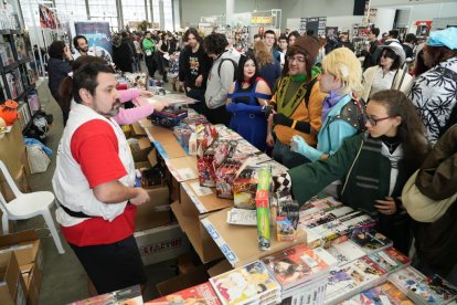 Imagen del Salón del Cómic y el Manga en la Feria de Valladolid. J.M. LOSTAU.