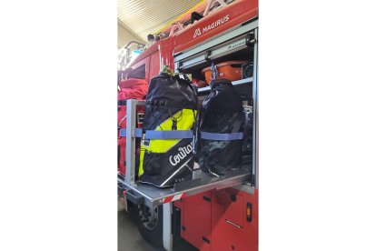 Nueva escala de Bomberos de la Diputación de Valladolid.-E. M.