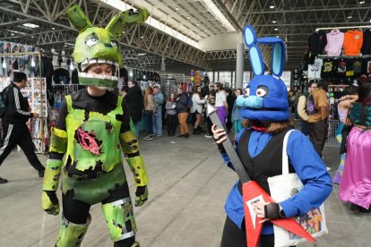 Imagen del Salón del Cómic y el Manga en la Feria de Valladolid. J.M. LOSTAU.