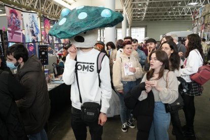 Imagen del Salón del Cómic y el Manga en la Feria de Valladolid. J.M. LOSTAU.