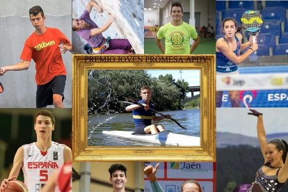 Fotomontaje con todos los ganadores del Premio Joven Promesa. / EL MUNDO