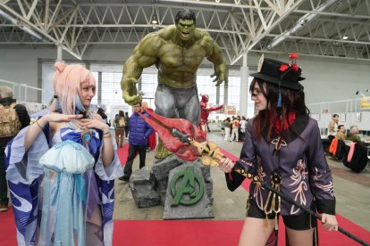 Imagen del Salón del Cómic y el Manga en la Feria de Valladolid. J.M. LOSTAU.