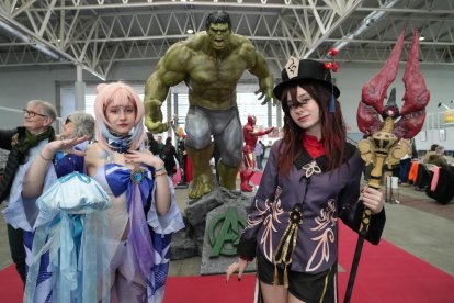 Imagen del Salón del Cómic y el Manga en la Feria de Valladolid. J.M. LOSTAU.