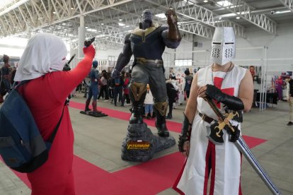 Imagen del Salón del Cómic y el Manga en la Feria de Valladolid. J.M. LOSTAU.