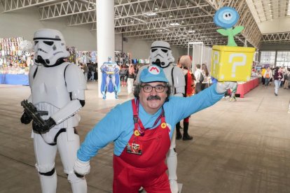 Imagen del Salón del Cómic y el Manga en la Feria de Valladolid. J.M. LOSTAU.