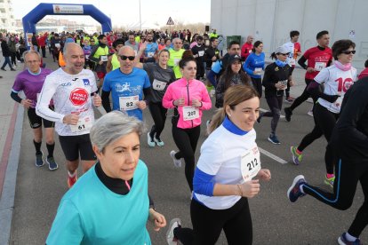 Carrera por la infancia refugiada en Arroyo de la Encomienda. / LOSTAU
